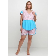 Піжама (майка, шорти) L,XL,2XL Vesselam 7024
